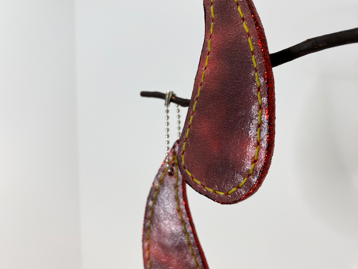 The Bat Ear Bag Charm LIMITED EDITION RED