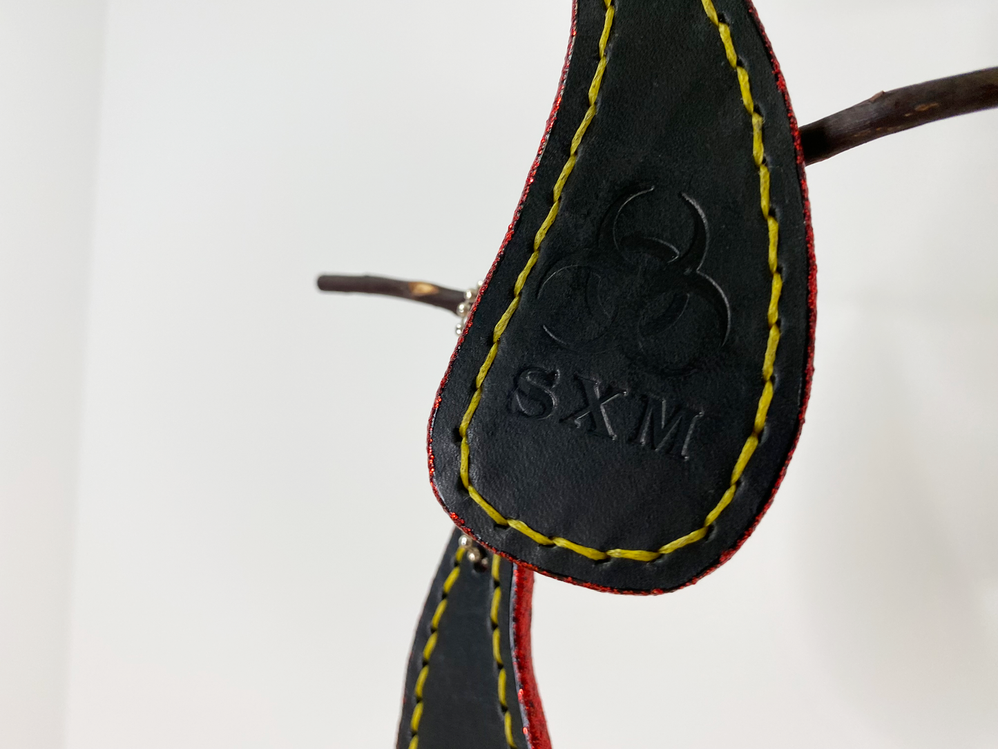 The Bat Ear Bag Charm LIMITED EDITION RED