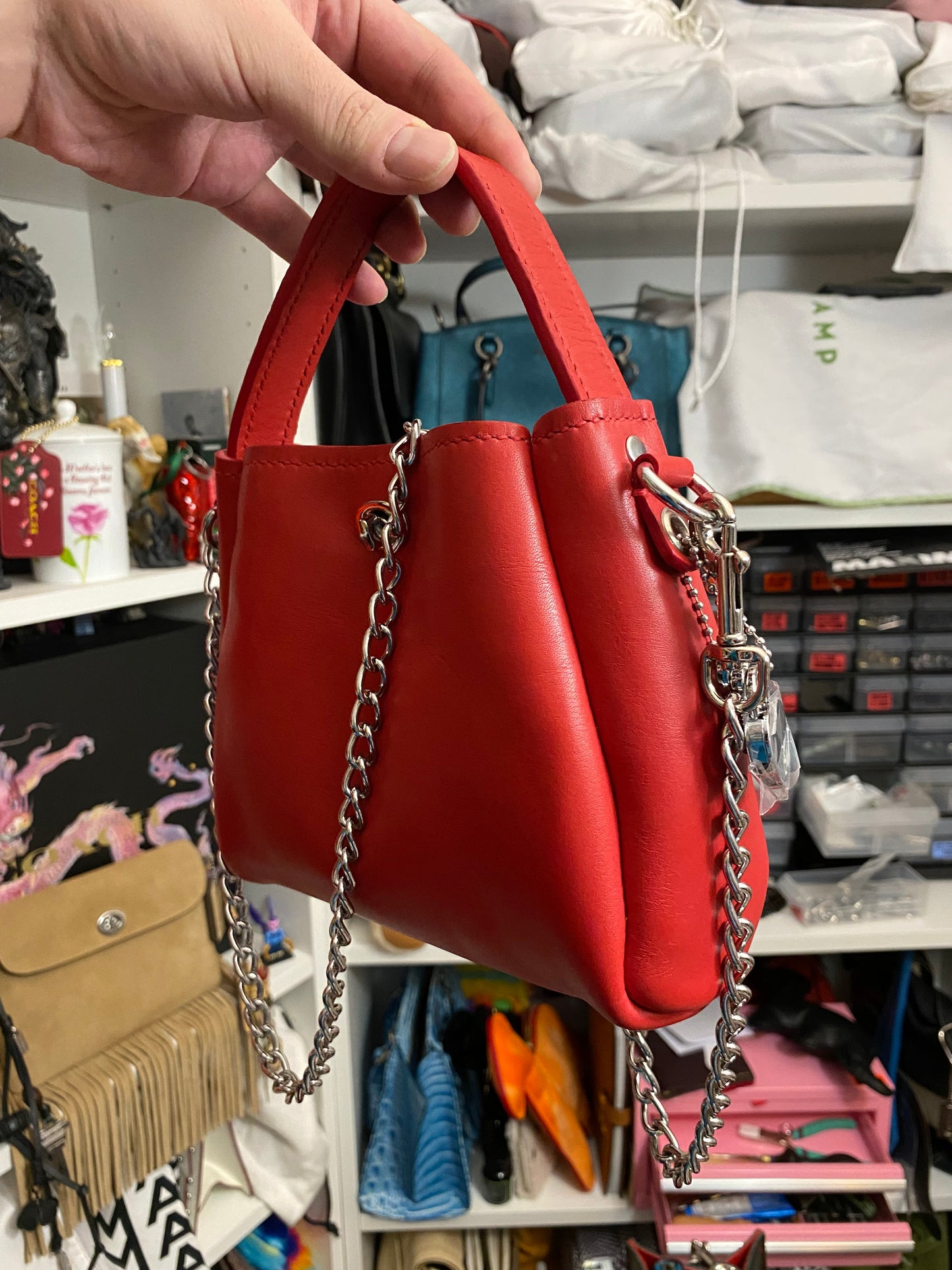 The Cleo Love Mini Top Handle Bag