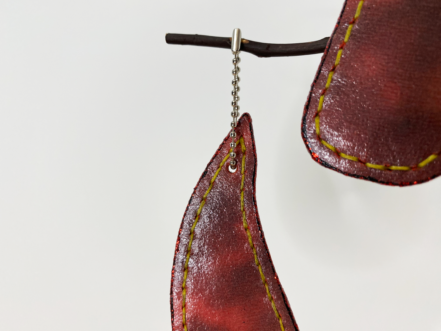 The Bat Ear Bag Charm LIMITED EDITION RED