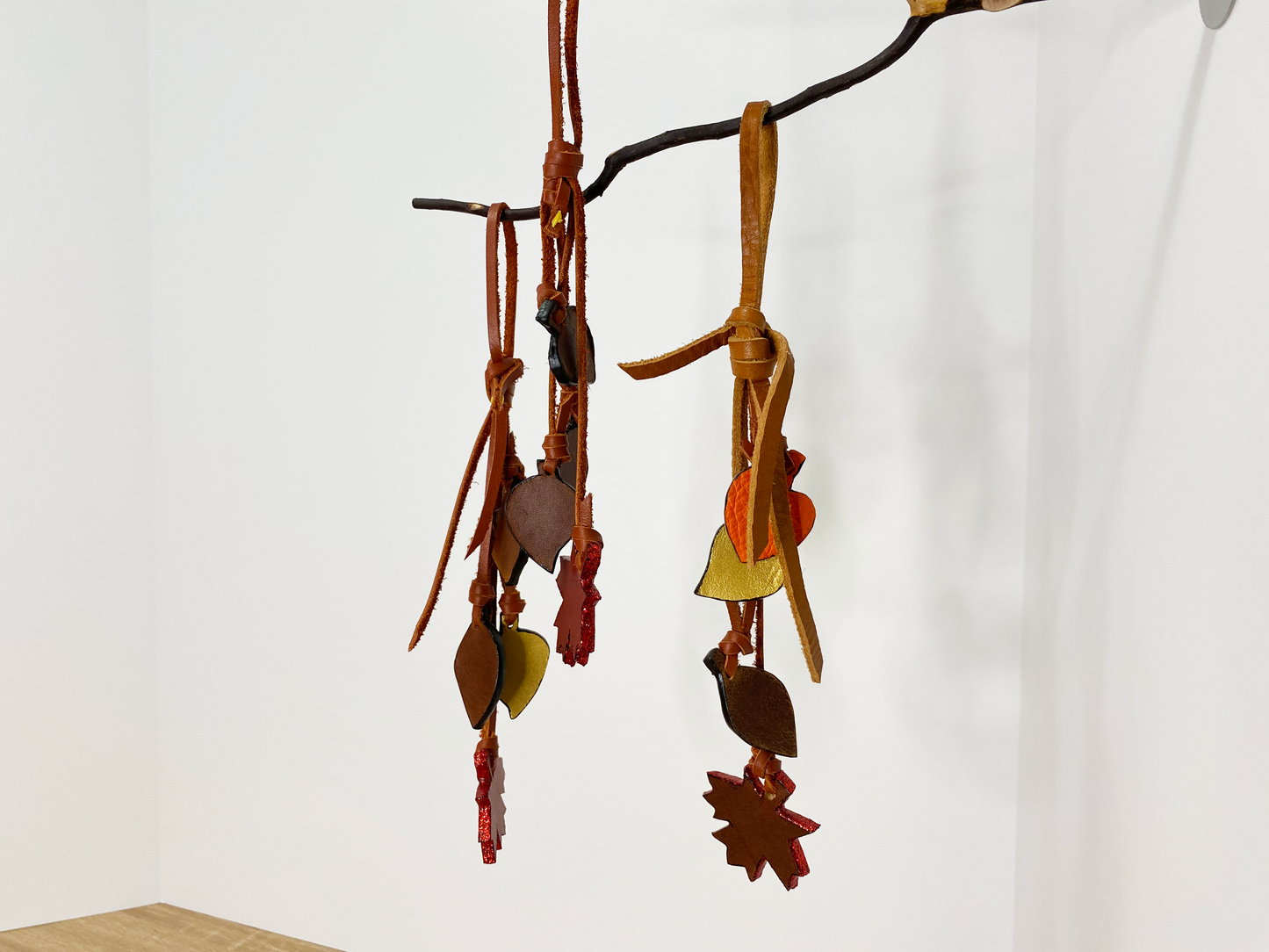 The Falling Leaves Bag Charm