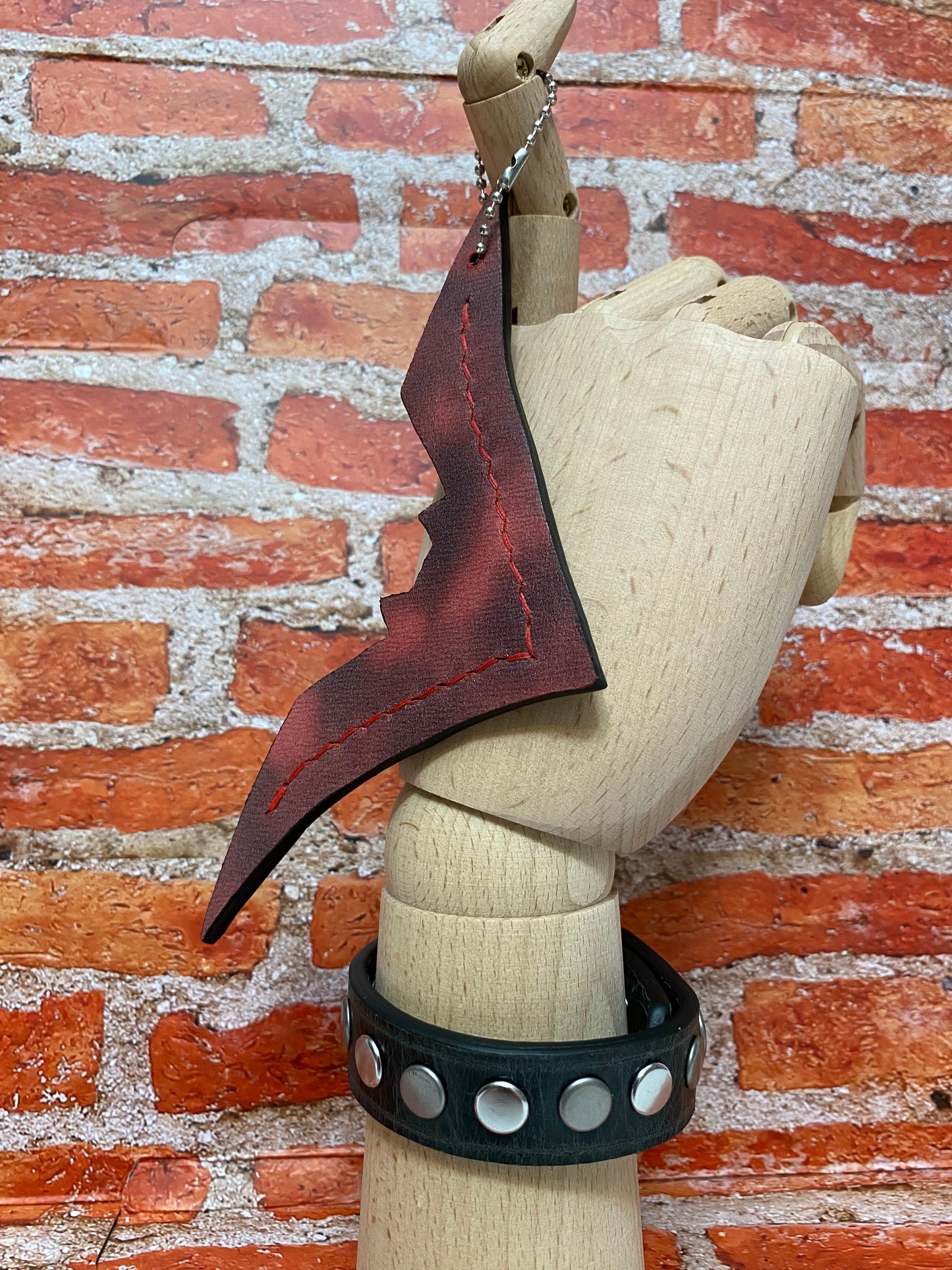 The Bat Boomerang Bag Charm