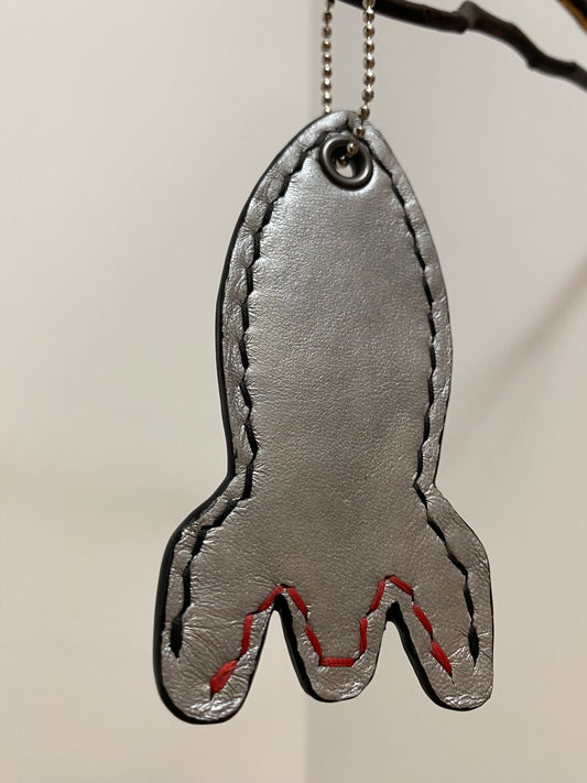 The Disco Rocket Bag Charm