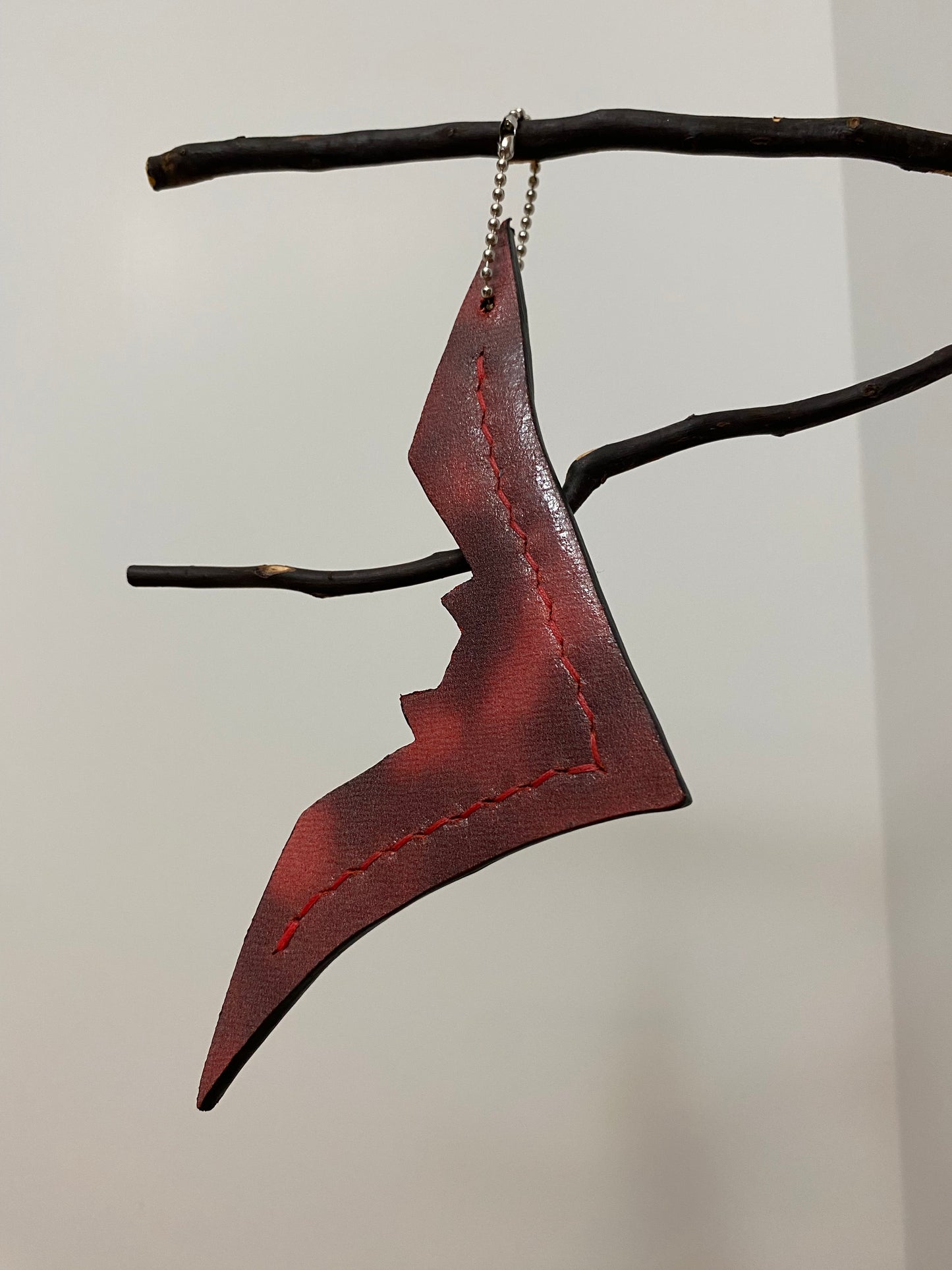 The Bat Boomerang Bag Charm