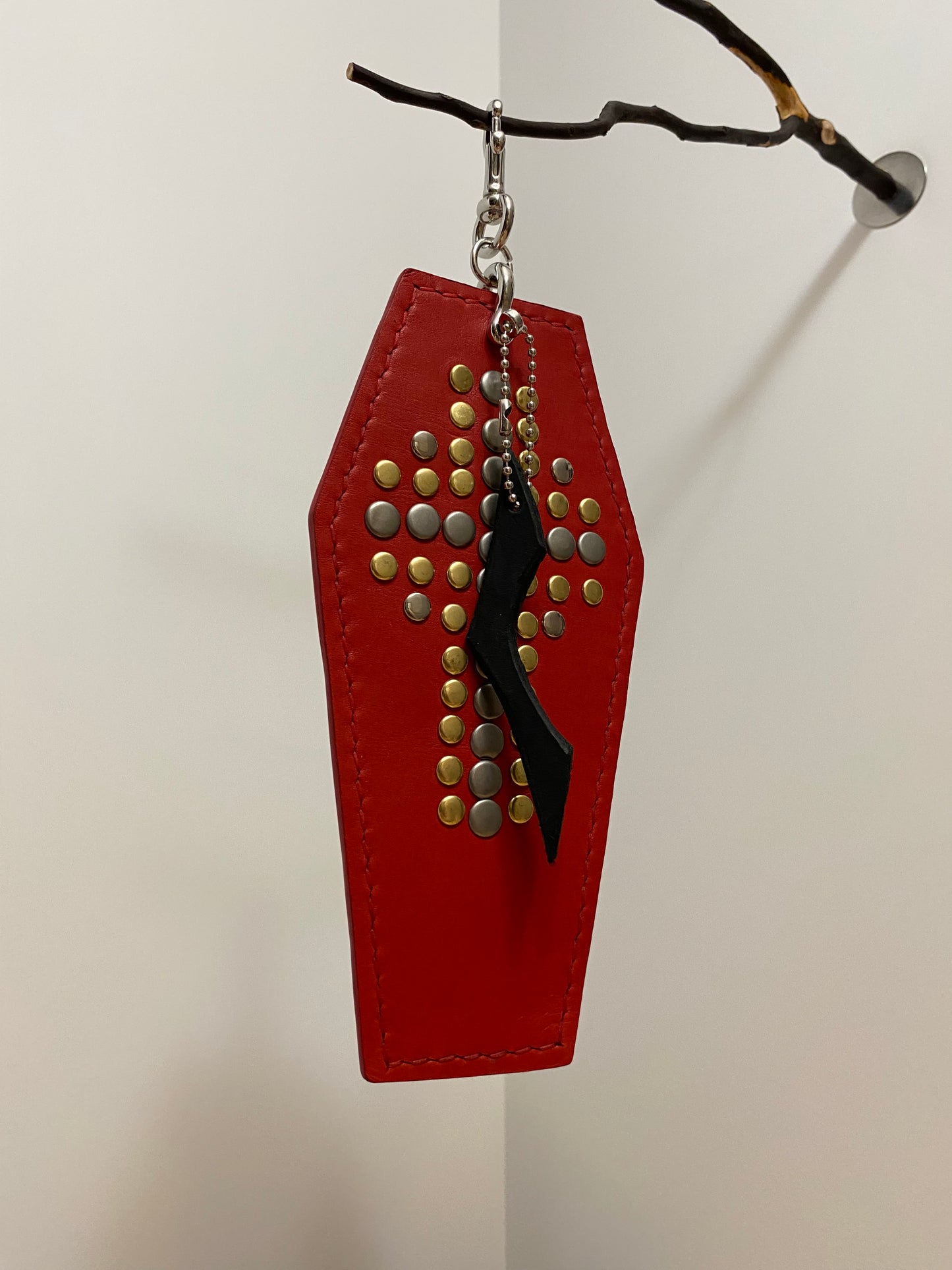 The Count Coffin Bag Charm