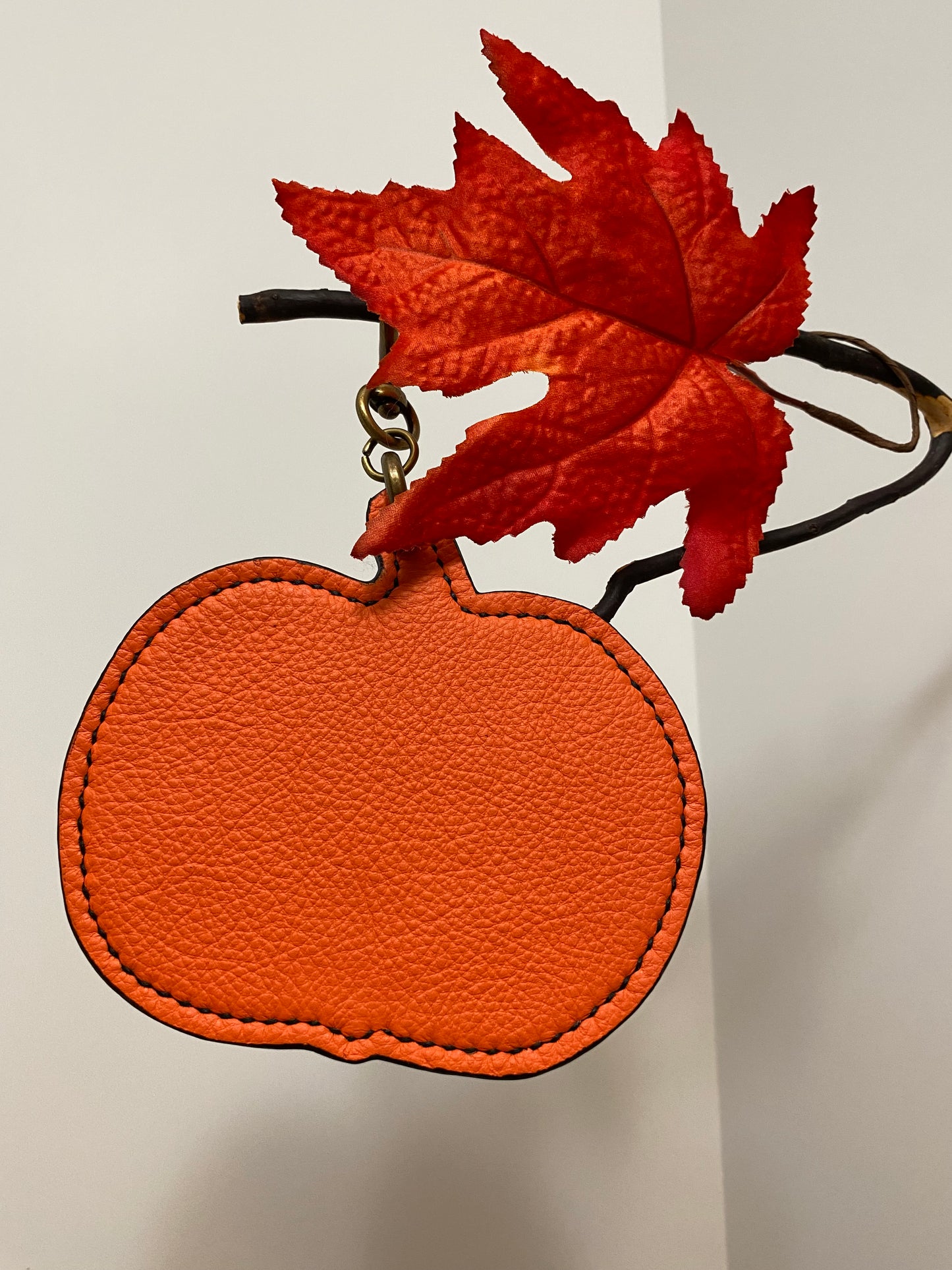The Plump Pumpkin Bag Charm