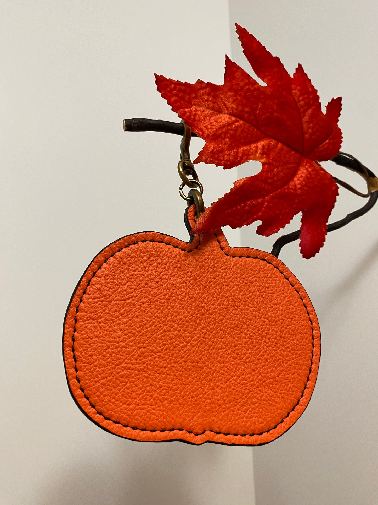 The Plump Pumpkin Bag Charm