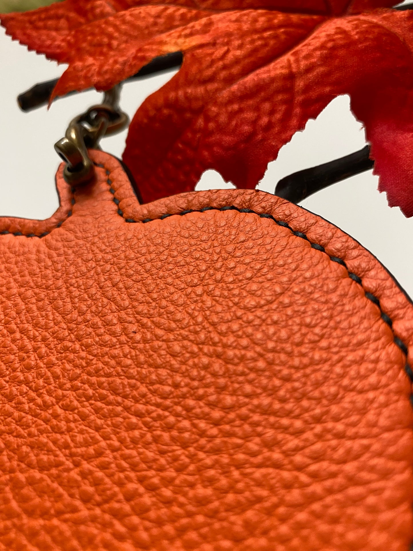 The Plump Pumpkin Bag Charm