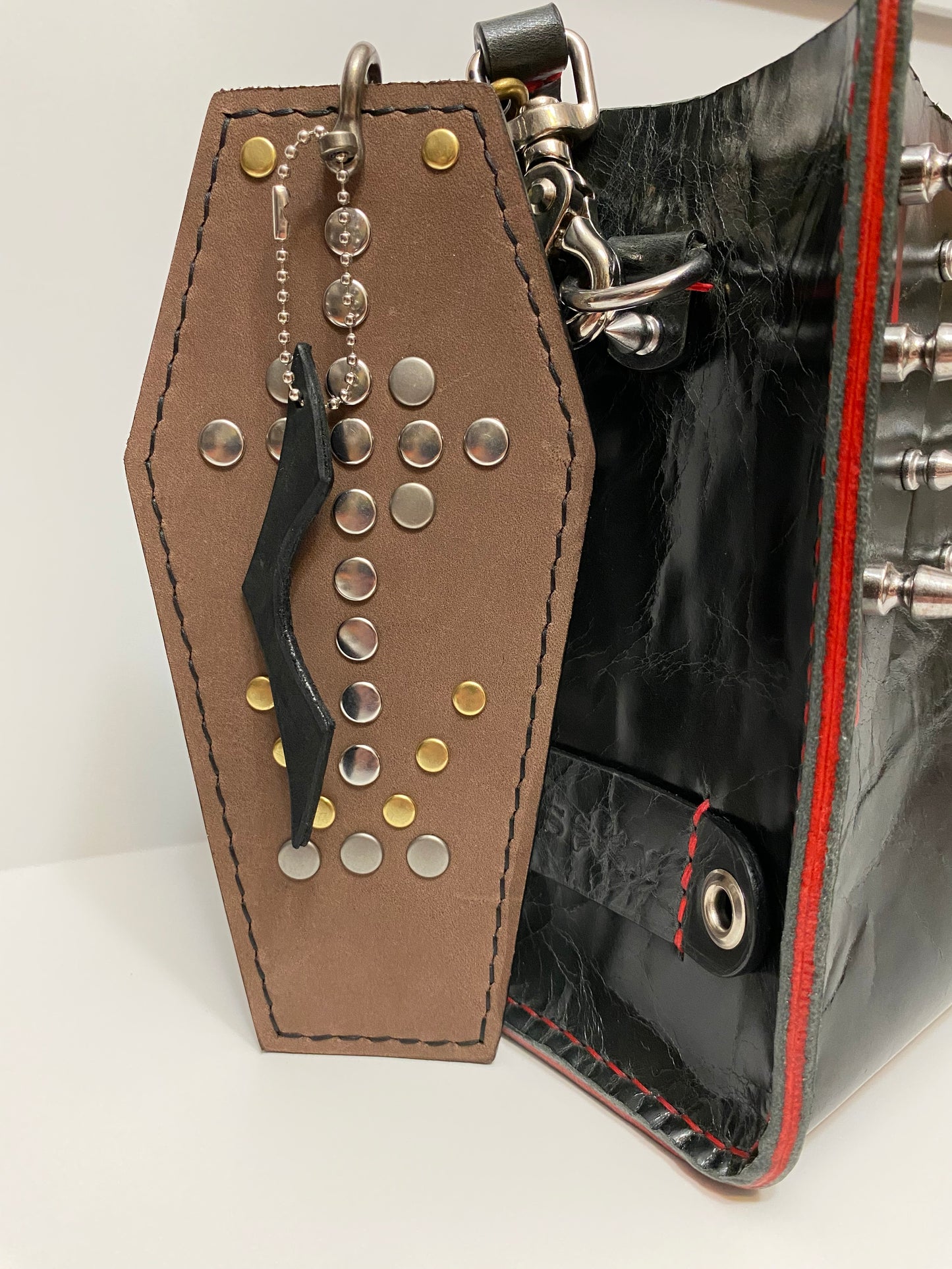 The Count Coffin Bag Charm