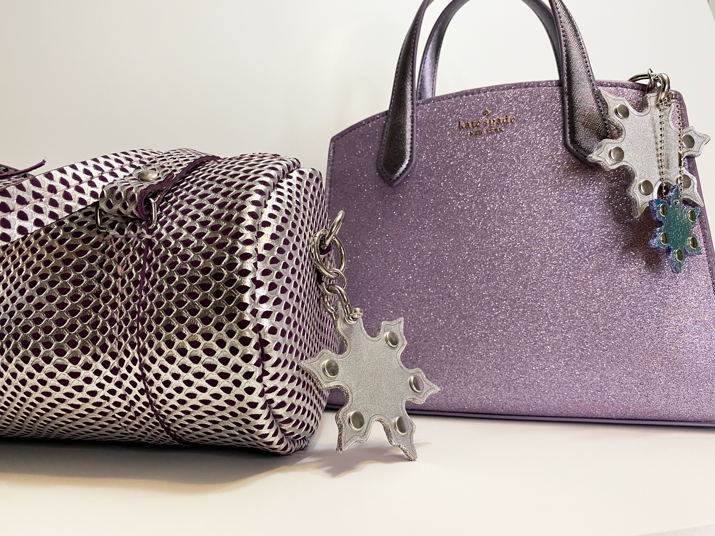 The Snow Falling Bag Charm