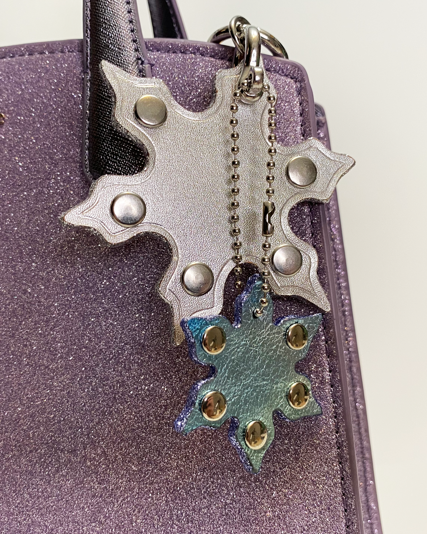 The Snow Falling Bag Charm