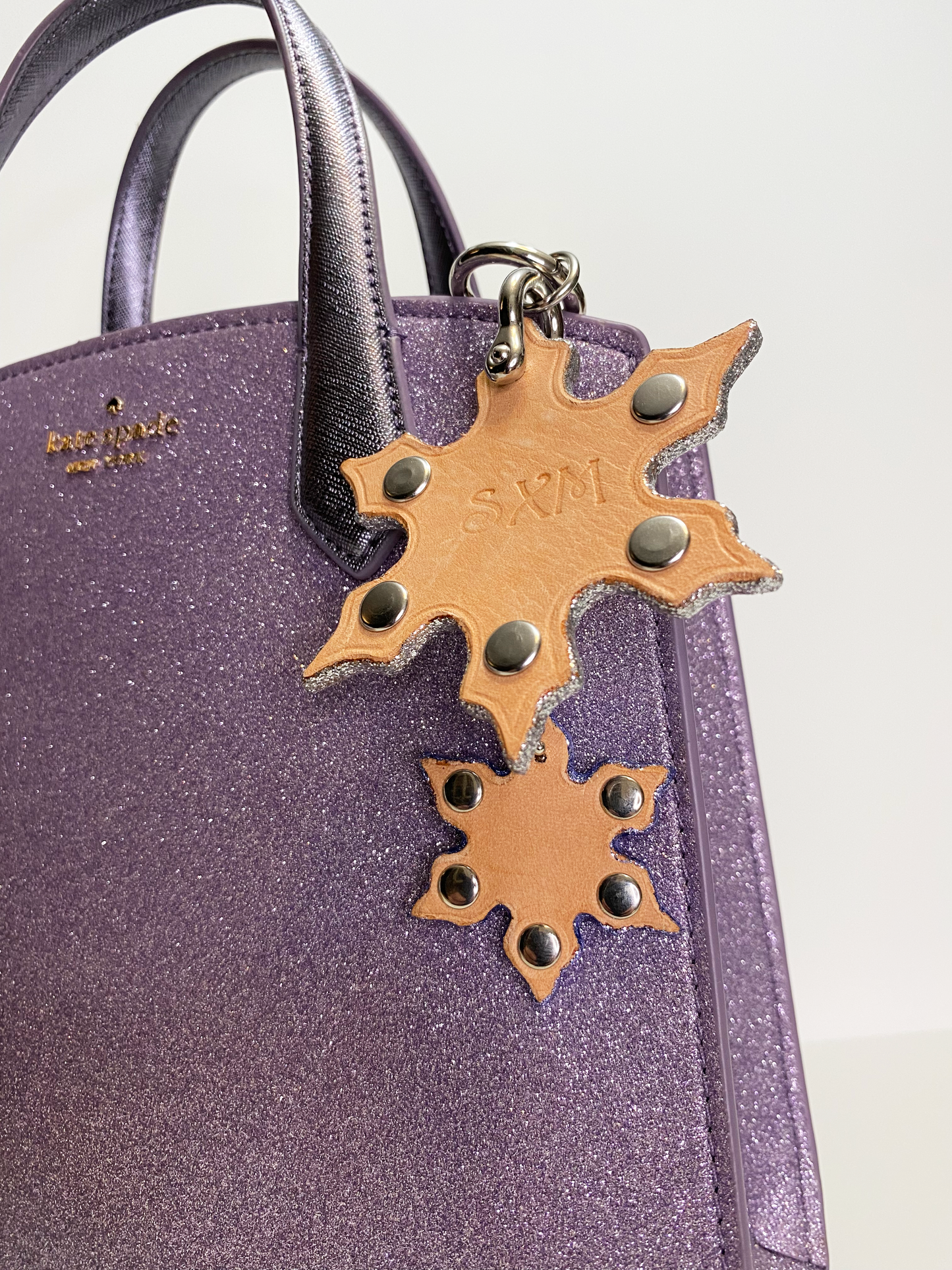 The Snow Falling Bag Charm