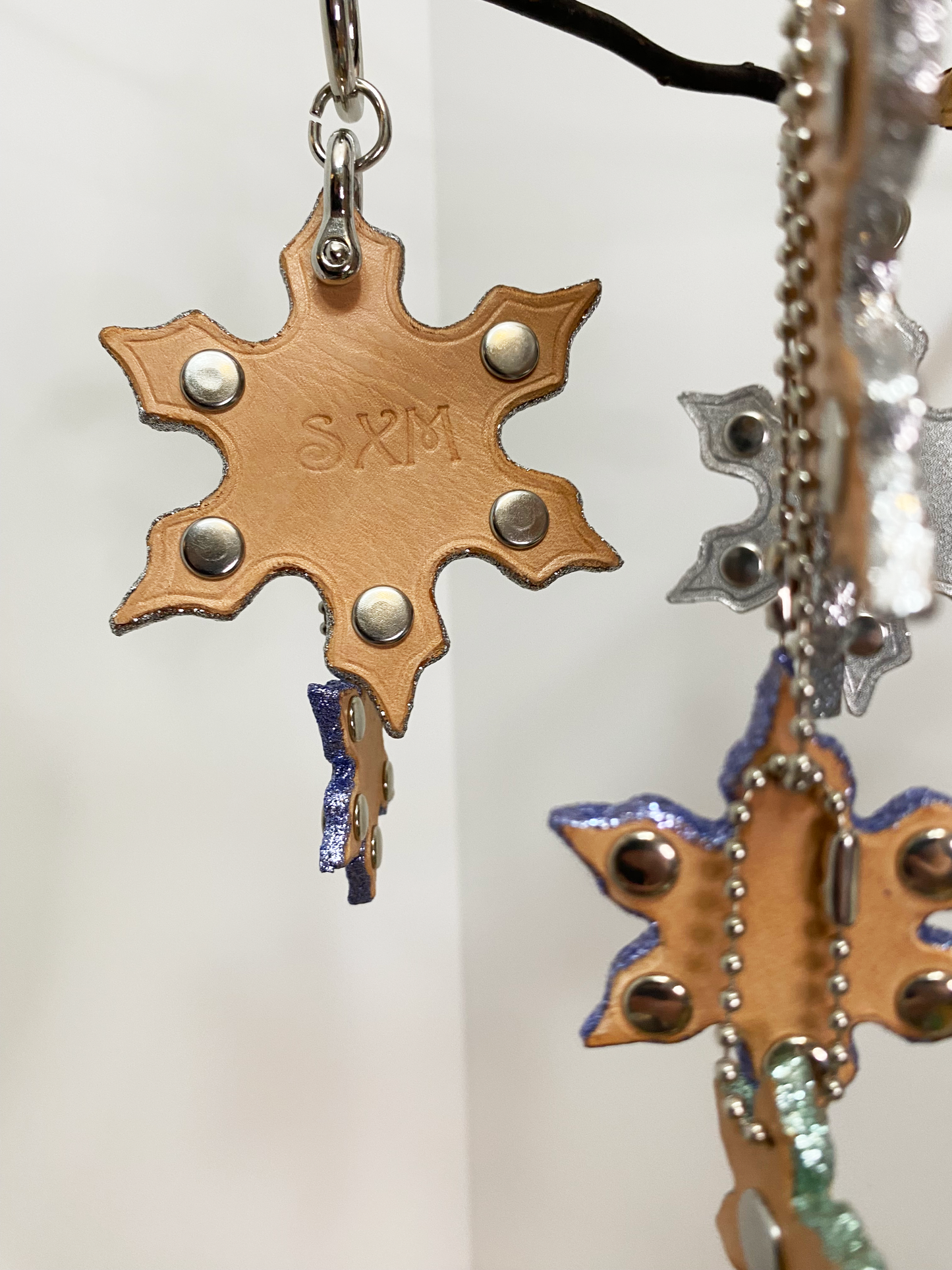 The Snow Falling Bag Charm