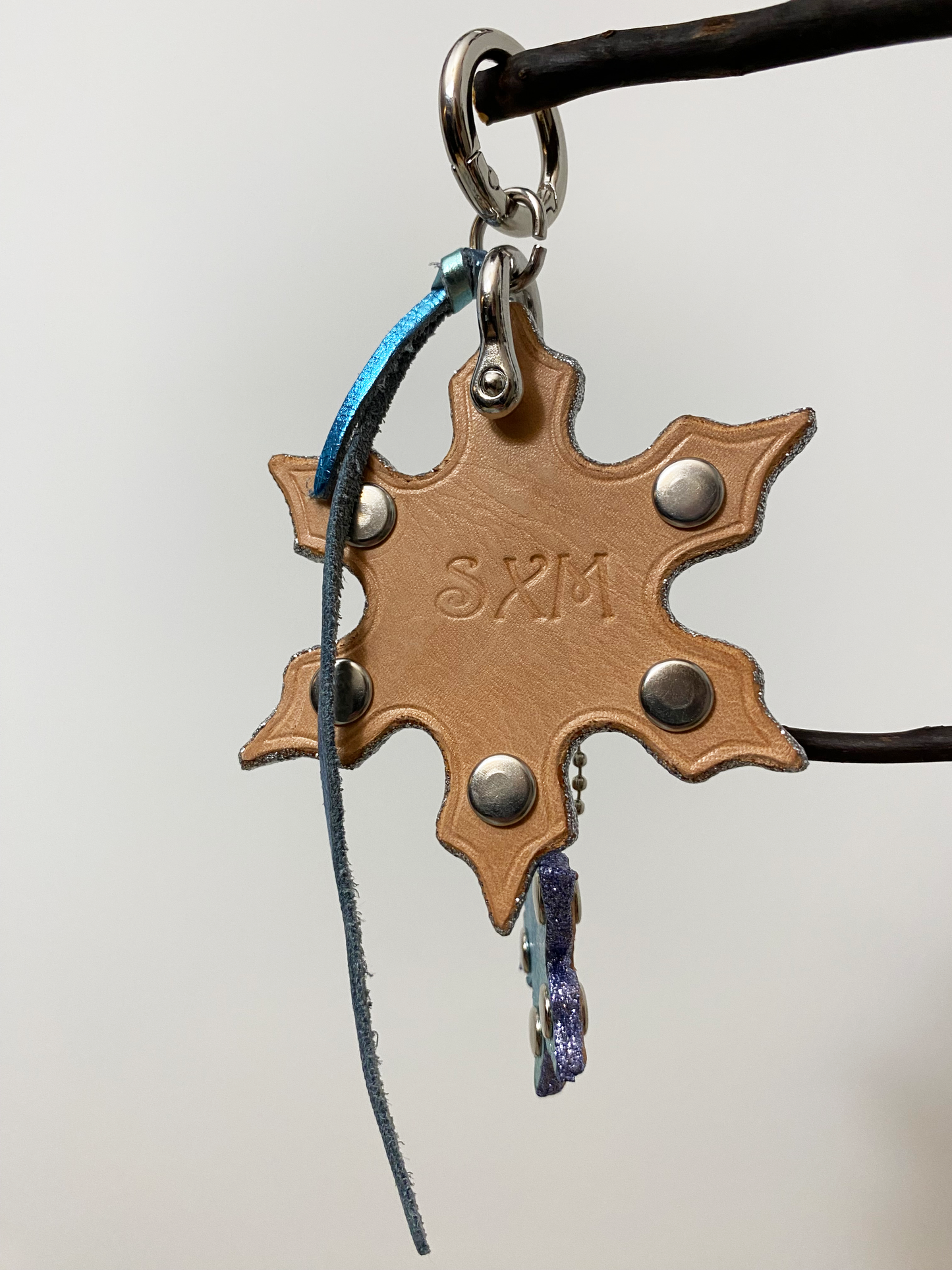 The Snow Falling Bag Charm