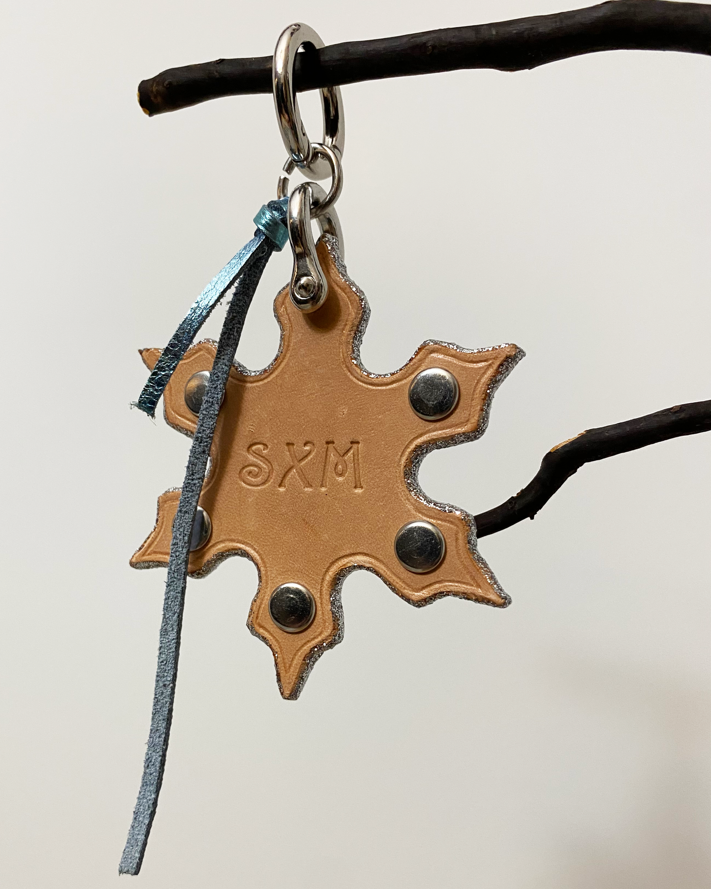 The Snow Falling Bag Charm