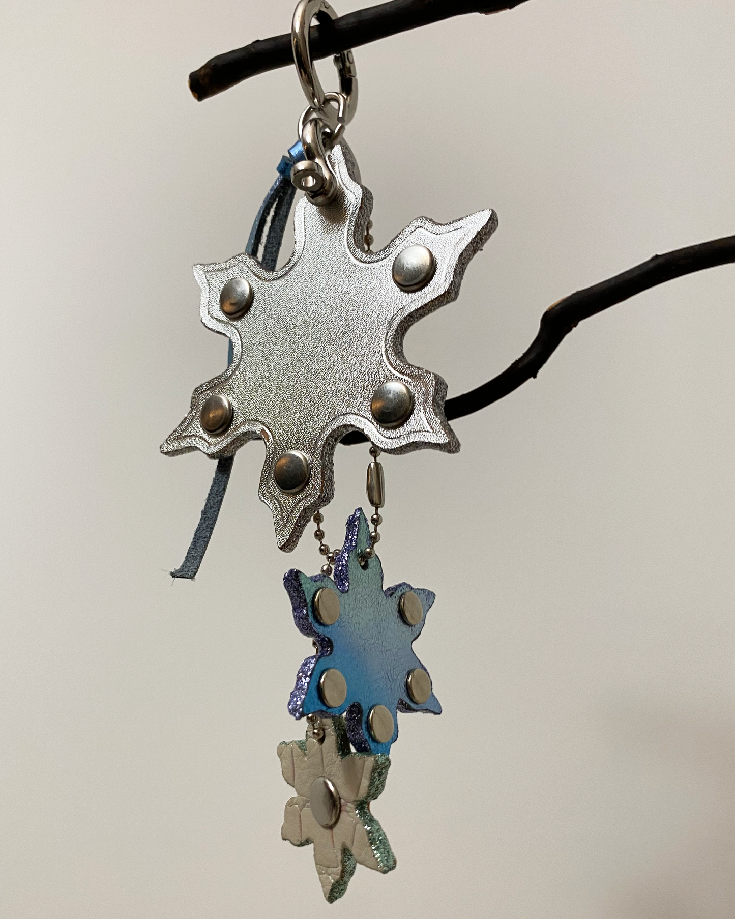 The Snow Falling Bag Charm