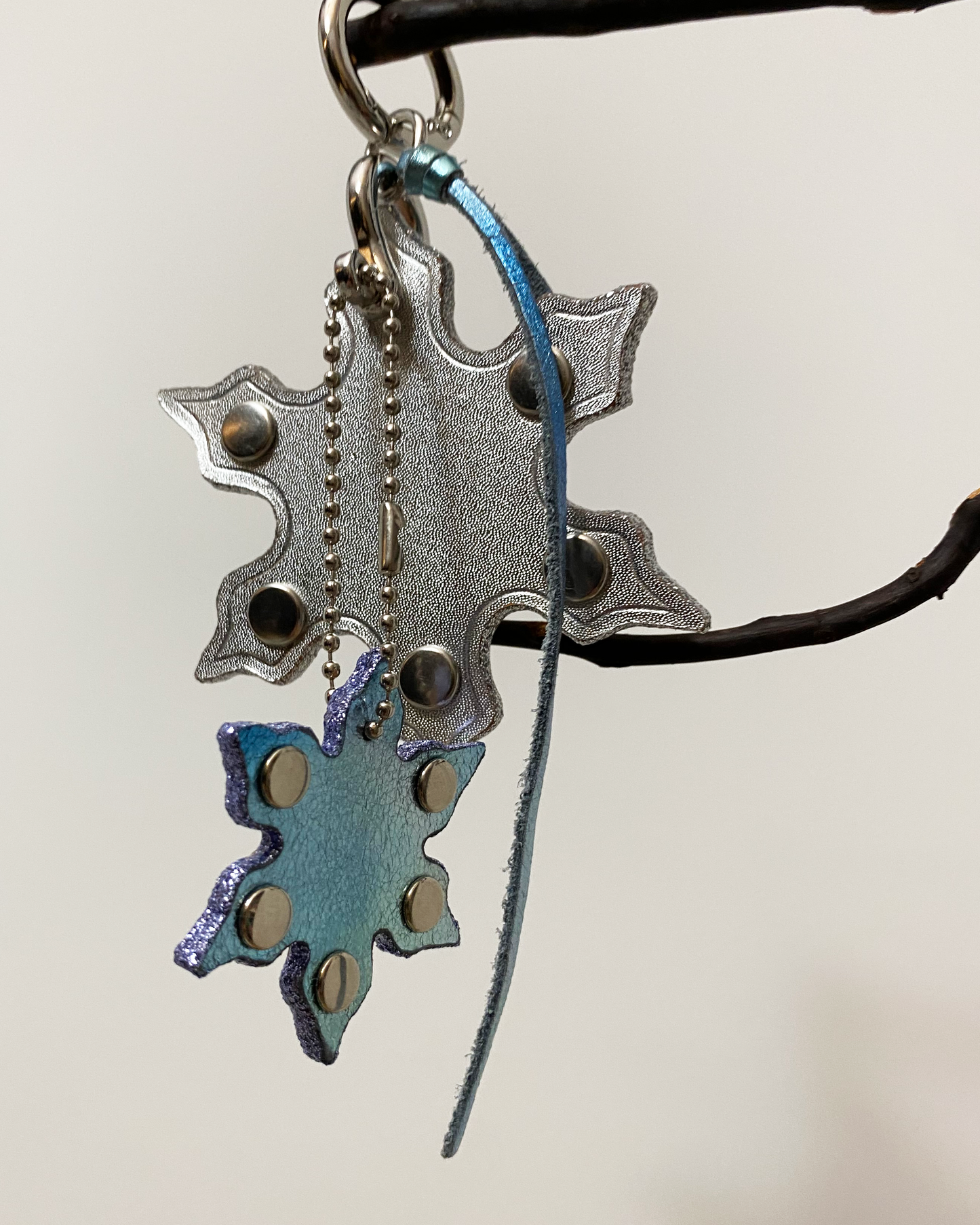 The Snow Falling Bag Charm