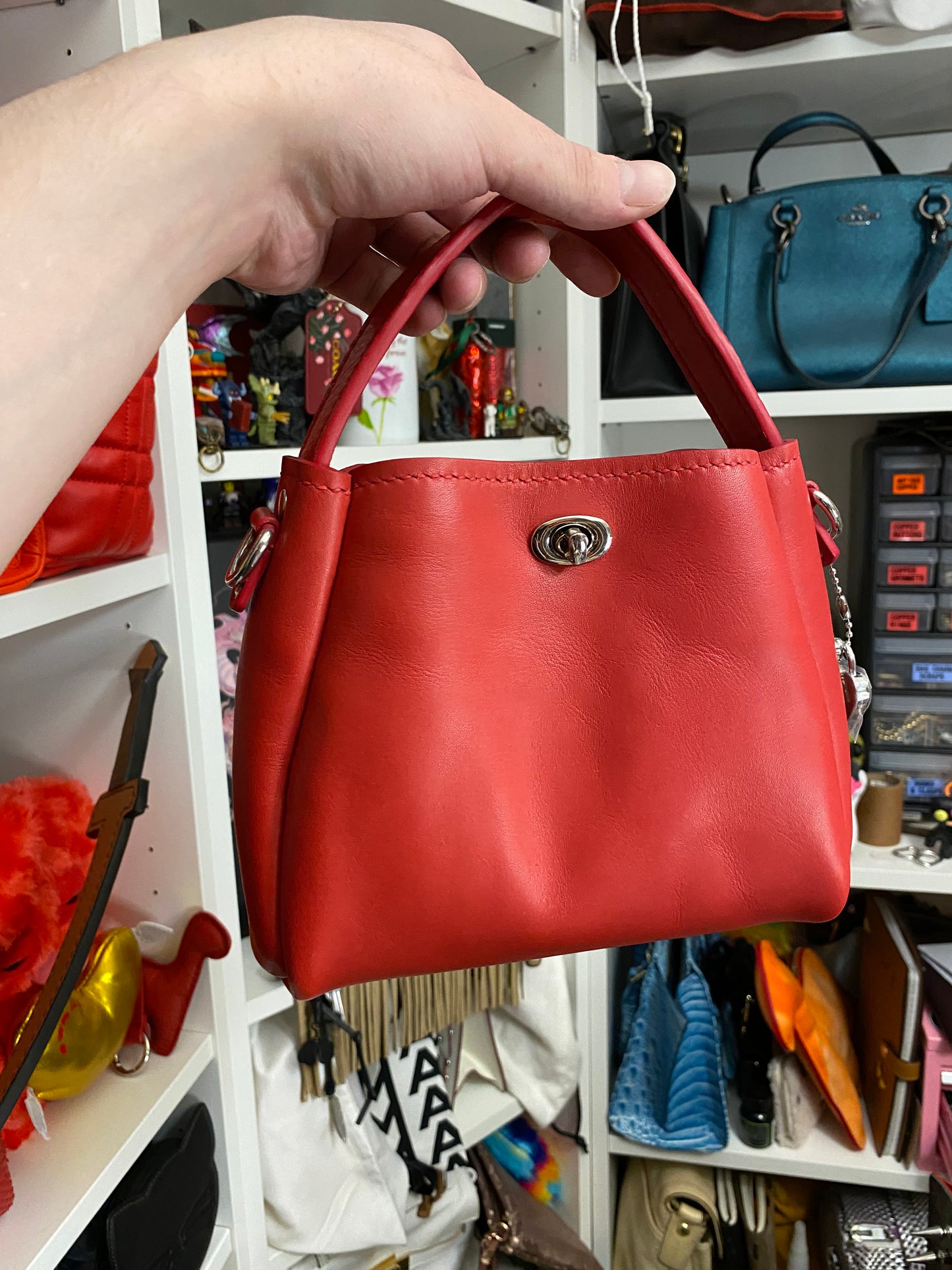 The Cleo Love Mini Top Handle Bag