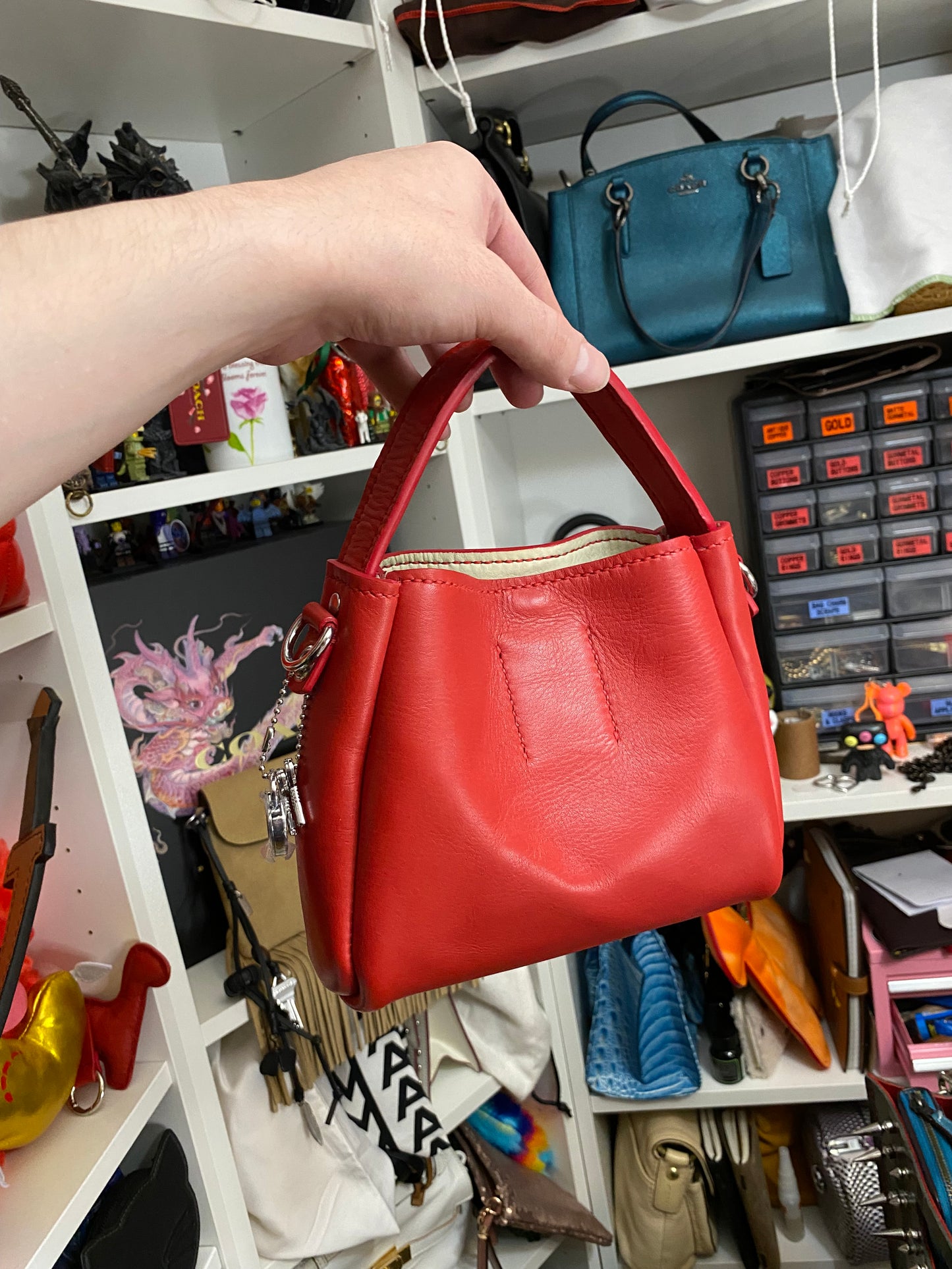The Cleo Love Mini Top Handle Bag