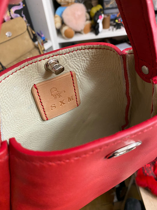 The Cleo Love Mini Top Handle Bag