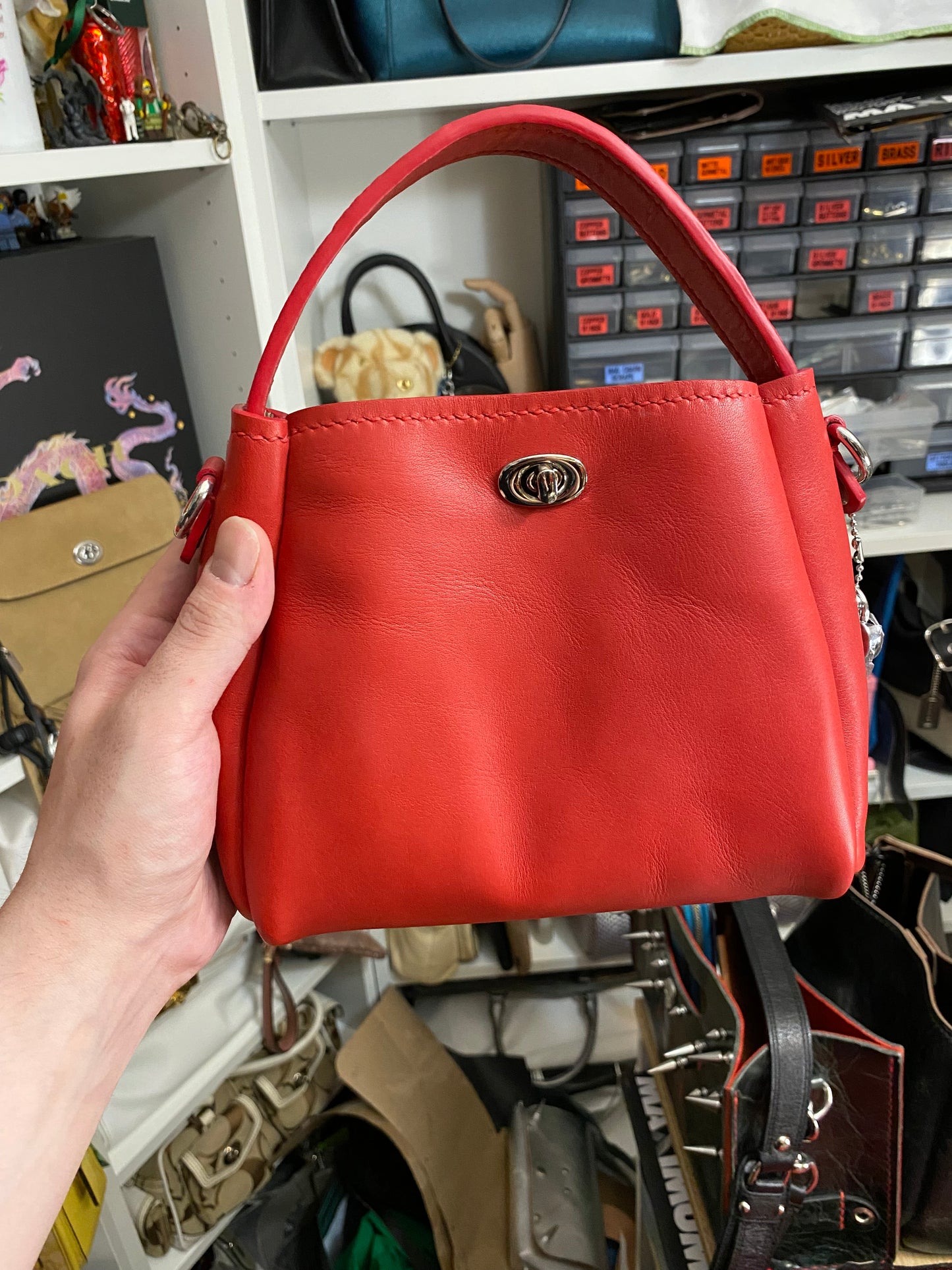 The Cleo Love Mini Top Handle Bag