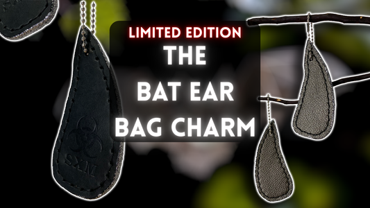 The Bat Ear Bag Charm LIMITED EDITION SILVER